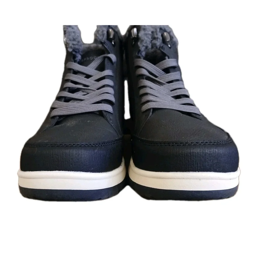 Weatherproof Men's Logjam Memory Foam Sneaker Boots Black Size 8‎ #1047